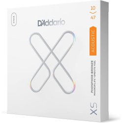 D'Addario XSAPB1047-3P, Strenges�t Western XS Phos.Bronze 010-047, 3-pack